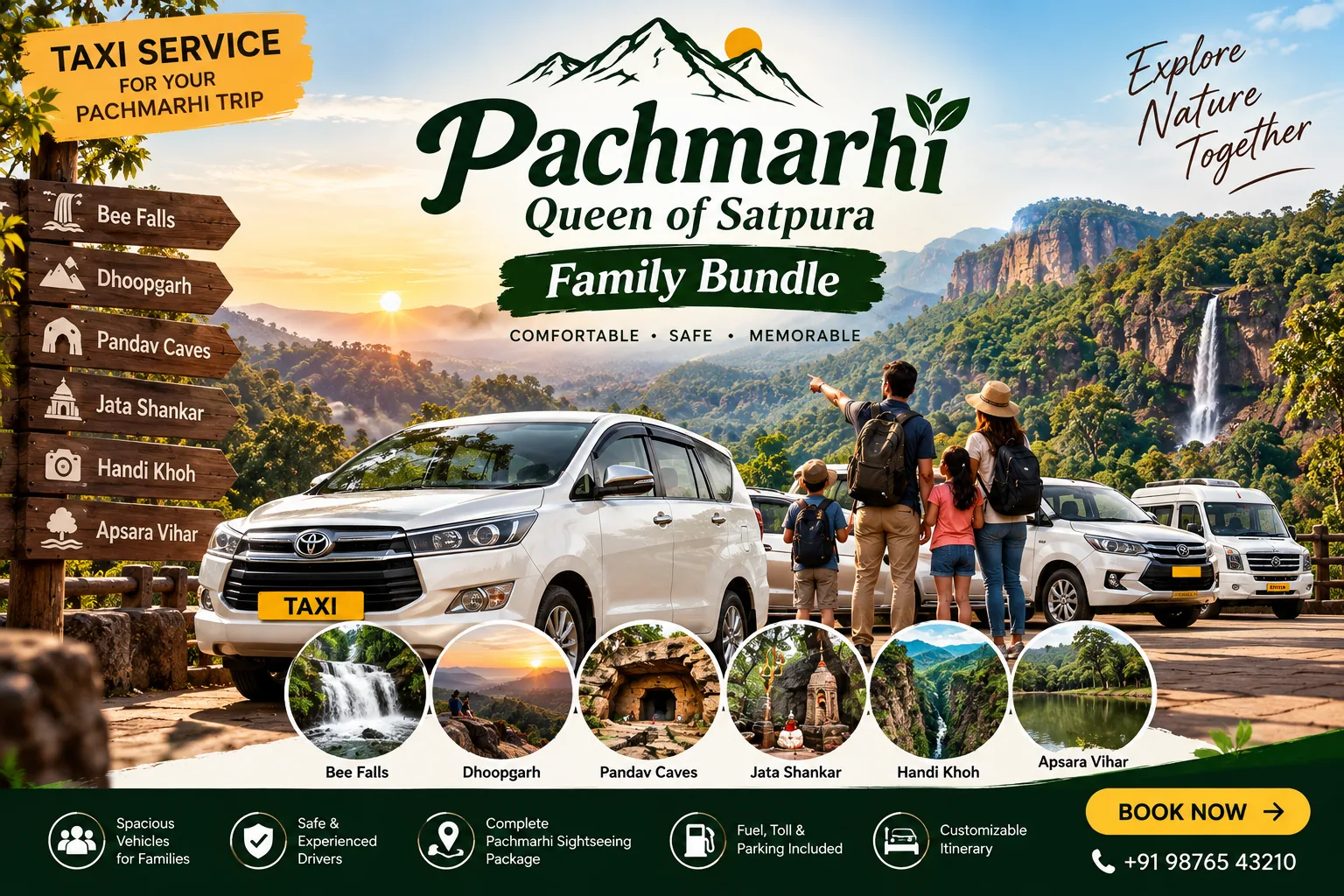 Pachmarhi Queen of Satpura Family Bundle